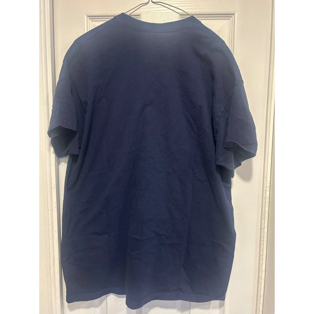 FDNY T-Shirt Mens‎ XL Navy Blue Fire Department City of New York Cotton